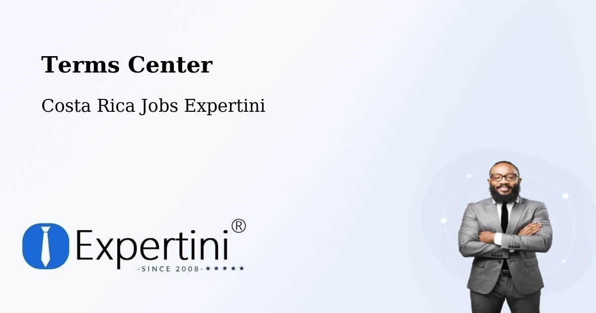 Terms of Service – San Pedro - Costa Rica Jobs Expertini